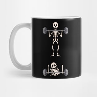 Skeleton Gym Mug